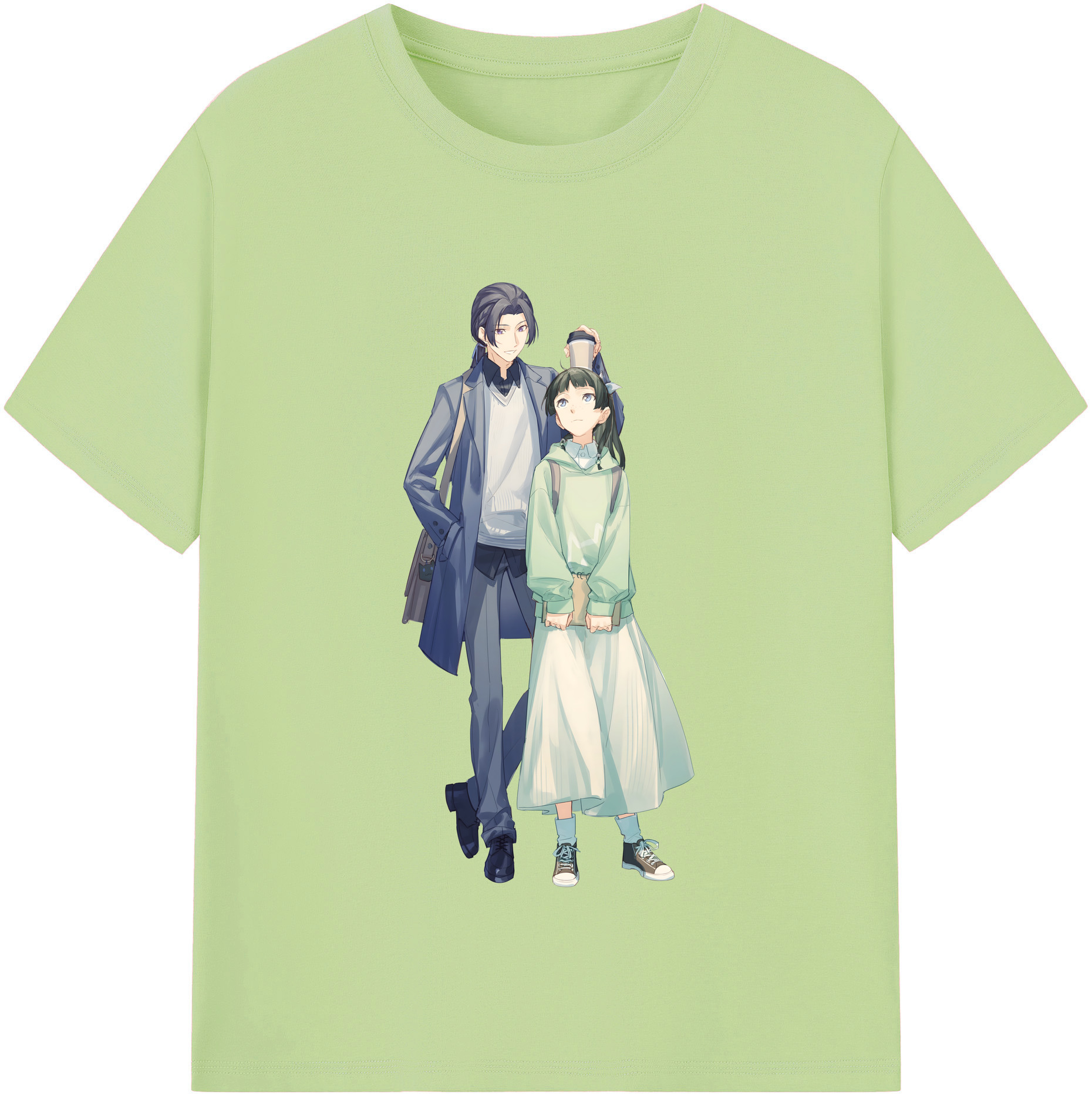 （画像用） 薬屋のひとりごと The Apothecary Diaries 綿100％半袖Tシャツ（フロントプリント）